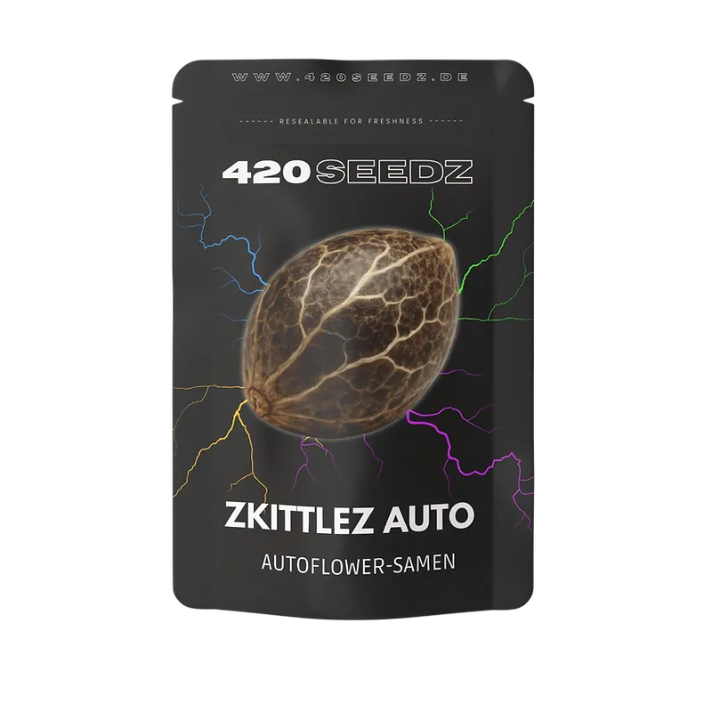 Zkittlez Auto Cannabis Samen – Autoflower von 420Seedz mit 25% THC